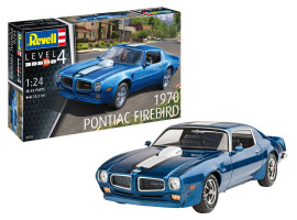 обзорное фото Scale model 1/24 Car Pontiac Firebird 1970 release Revell 07672 Cars 1/24