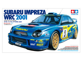 обзорное фото Scale model 1/24 Car Subaru Impreza WRC 2001 Tamiya 24240 Cars 1/24