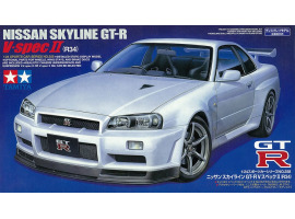 обзорное фото Scale model 1/24 Car Nissan Skyline GT-R (R34) - V.spec II Tamiya 24258 Cars 1/24