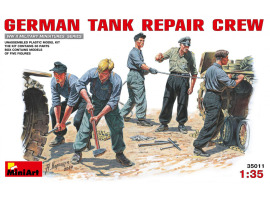 обзорное фото Немецкий танковый ремонтный экипаж Figures 1/35