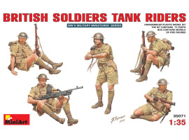 обзорное фото Британский танковый десант Figures 1/35