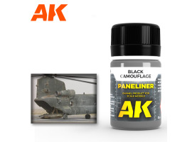 обзорное фото Paneliner for black camouflage 35ml / Рідина для виділення розшивки, чорний камуфляж 35мл Weathering