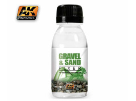 Fixer of all types of earth, sand, gravel and other