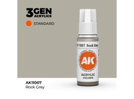 обзорное фото Acrylic paint ROCK GRAY – STANDARD / ROCKY GRAY AK-interactive AK11007 General Color