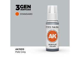 обзорное фото Acrylic paint PALE GRAY – STANDARD / PALE GRAY AK-interactive AK11013 General Color