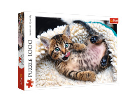 обзорное фото Puzzles Funny kitten 1000 pcs 1000 items