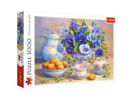 обзорное фото Puzzles blue bouquet 1000pcs 1000 items