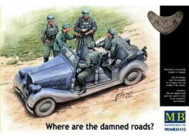 обзорное фото “Where are the damned roads?” Фігури 1/35