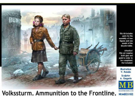 обзорное фото "Volkssturm. Ammunition to the Frontline" Figures 1/35