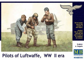 обзорное фото Пилоты Люфтваффе, период Второй мировой войны» Figures 1/32