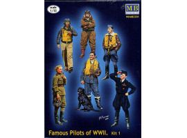 обзорное фото Знаменитые пилоты Второй Мировой  Фигуры 1/32