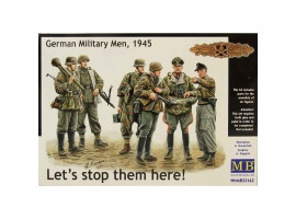 Let's stop them here! German Military Men, 1945