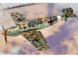 обзорное фото Збірна модель 1/48 Літак Мессершмітт Bf109E-4/TROP HobbyBoss 81793 Літаки 1/48