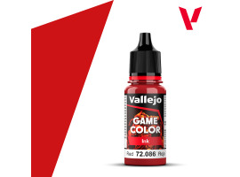 обзорное фото Чорнило червоне Vallejo VAL72086 Game Color