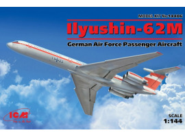 обзорное фото Ilyushin 62M, German passenger plane Aircraft 1/144