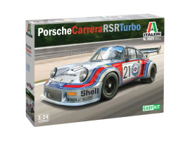 обзорное фото Збірна модель 1/24 Автомобіль Porsche Carrera RSR Turbo Easy Kit Italeri 3625 Автомобілі 1/24