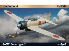 обзорное фото Збірна модель 1/48 Літак A6M2 Zero Type 11 Eduard 82211 Літаки 1/48