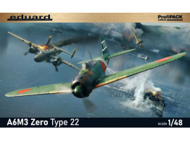 обзорное фото Сборная модель 1/48 Самолет A6M3 Zero Type 22 Эдуард 82214 Самолеты 1/48