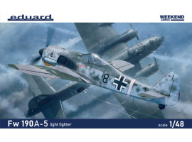 обзорное фото Сборная модель 1/48 Самолет Fw 190A-5  Эдуард 84118 Самолеты 1/48