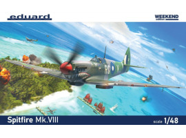 Scale model 1/48 Airplane Spitfire Mk.VIII Eduard 84154