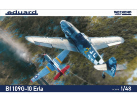 Scale model 1/48 Airplane Bf 109G-10 ERLA Eduard 84174