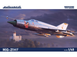 Scale model 1/48 MiG-21 MF fighter Eduard 84177