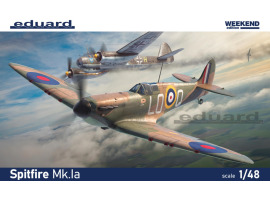 Збірна модель 1/48 Літак Spitfire Mk.Ia Eduard 84179