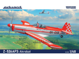 Scale model 1/48 Airplane Z-526AFS Akrobat Eduard 84185