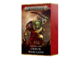 WARSCROLL CARDS: ORRUK WARCLANS (ENG)