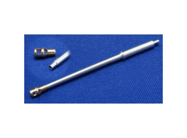 Металевий ствол для німецької САУ Wafentrager 8.8cm PaK, в масштабі 1:72