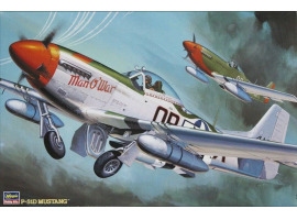 Сборная модель 1/32 Самолет P-51D Мустанг Хасегава 08055