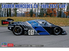 обзорное фото Plastic model car SAUBER MERCEDES C9 "1989 TEST CAR" 1/24 Cars 1/24
