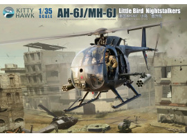 Збірна модель 1/35 Вертоліт AH-6J / MH-6J "Little Bird" Zimi 50003