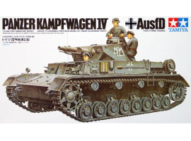обзорное фото Сборная модель 1/35 танк Panzerkampfwagen IV Ausf. D Тамия 35096 Бронетехника 1/35