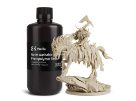 обзорное фото Фотополімерна смола ELEGOO Water Washable Resin 8k "Vanilla" (Ваніль) 1кг Смола для 3D принтерів