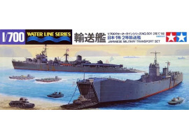 обзорное фото Збірна модель 1/700 Японські транспортні кораблі Tamiya 31501 Флот 1/700
