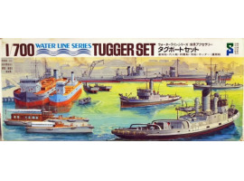 обзорное фото Збірна модель 1/700 Набір буксирів Tamiya 31509 Флот 1/700