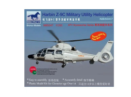 Сборная модель 1/350 Китайский многоцелевой вертолёт Harbin Z-9C Бронко NB5047