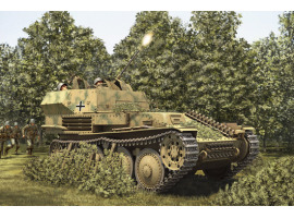 обзорное фото Збірна модель німецької САУ 2cm Flak 38 Pz.Kpfw .38(t) Бронетехніка 1/35