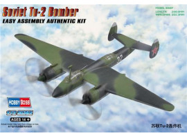 Сборная модель советского бомбардировщика  Tu-2 Bomber