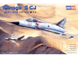 обзорное фото Buildable model aircraft Mirage IIICJ Fighter Aircraft 1/48