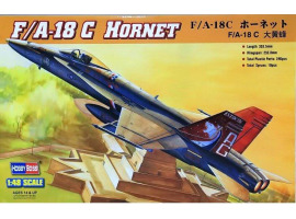 Buildable model of the American fighter F/A-18C "HORNET"