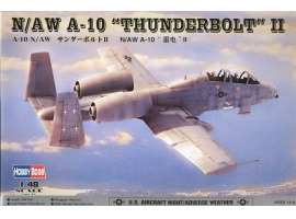 обзорное фото Сборная модель американского штурмовика  N/AW A-10A "THUNDERBOLT" II Самолеты 1/48