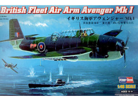 обзорное фото Збірна модель бомбардувальника Fleet Air Arm Avenger Mk 1 Літаки 1/48