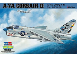 обзорное фото Buildable model of the American A-7A Corsair II fighter Aircraft 1/48