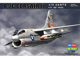 обзорное фото Buildable model of the American attack aircraft A-7E Corsair II Aircraft 1/48