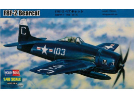 обзорное фото Buildable model of the F8F-2 Bearcat fighter Aircraft 1/48