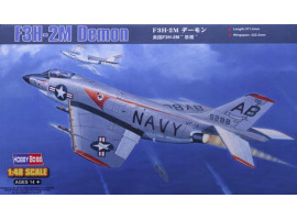 обзорное фото Buildable model of the F3H-2M Demon fighter Aircraft 1/48