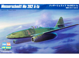 обзорное фото Buildable model of the German fighter Me 262 A-1a Aircraft 1/48