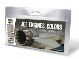 обзорное фото JET ENGINES COLORS AND WEATHERING			 Набори weathering